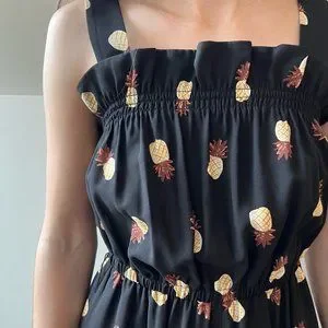 Kate Spade Pineapple Jumpsuit